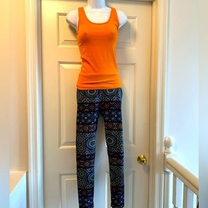 Multicolored LLR leggings. One size